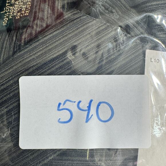 Croft & Barrow Shirt Mens Large Striped Button Down Pocket NWT Casual Dress Shir - Picture 10 of 11